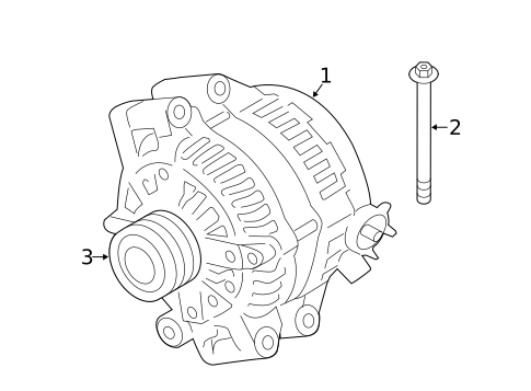Alternator for 2021 BMW Z4 #2