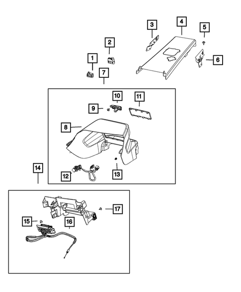 Consoles for 2022 Dodge Durango #2