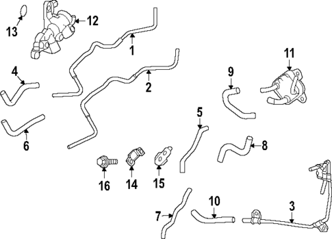 Oil Cooler for 2024 Lexus GX550 #0
