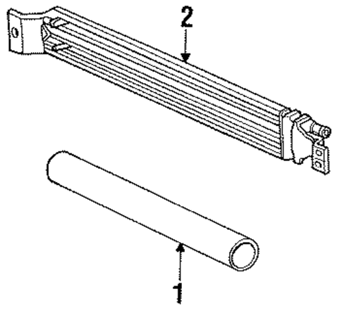 Trans Oil Cooler for 1989 Dodge Dakota #0
