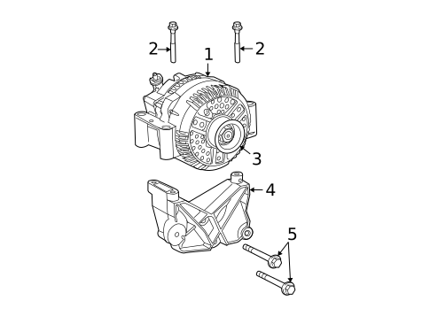 Alternator for 2004 Mercury Mountaineer #1