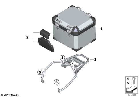 Luggage & Storage for 2018 BMW-Motorrad F 850 GS #8