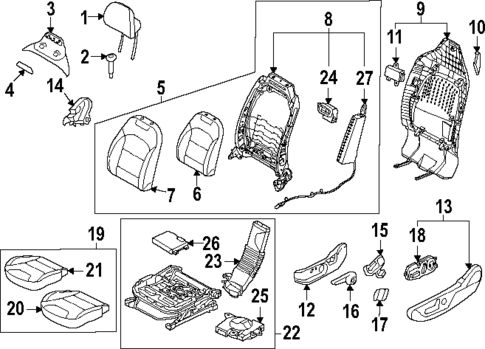 Heated Seats for 2023 Kia Niro #1