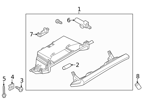 Glove Box for 2020 Porsche Panamera #0