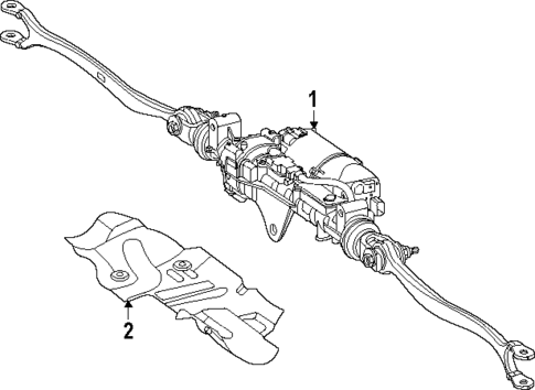 Steering Gear & Linkage for 2024 Mercedes-Benz CLE53 AMG #1