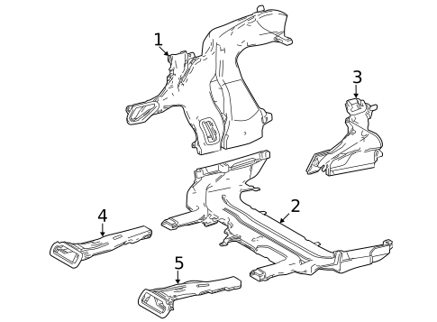 Ducts for 2022 Lexus LX600 #2