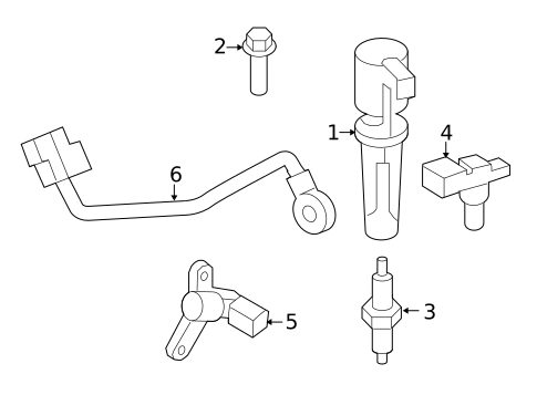 Ignition System for 2009 Mazda Tribute #0