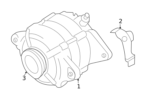 Alternator for 2009 Subaru Outback #1