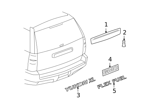 Parking Aid for 2009 GMC Yukon XL 2500 #1