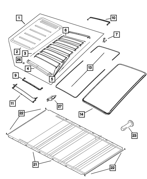 Sunroof for 2008 Jeep Liberty #0