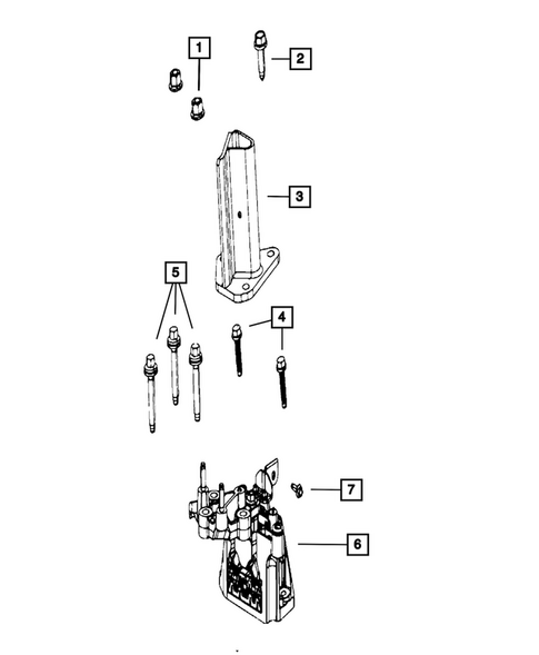 Engine Mounting for 2021 Chrysler Pacifica #4