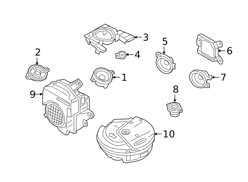 Antenna & Radio for 2023 Mazda 3 #5