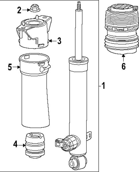 Shocks & Components for 2024 Acura ZDX #0