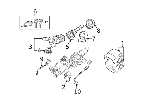 Switches for 2008 Lexus RX400h #0