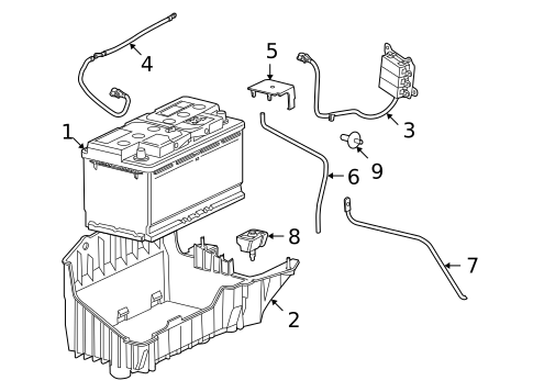 Battery for 2009 Jaguar Vanden Plas #0
