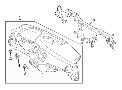 Instrument Panel for 2018 Volvo XC90 #0