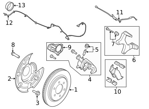 Brackets, Flanges & Hangers for 2018 Ford F-150 #0
