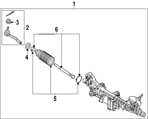 Steering Gear & Linkage for 2025 Nissan Armada #0