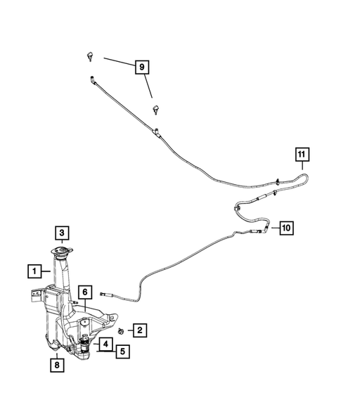 Wiper and Washer System for 2016 Ram 1500 #2
