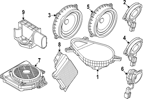 Sound System for 2025 Genesis GV80 Coupe #0