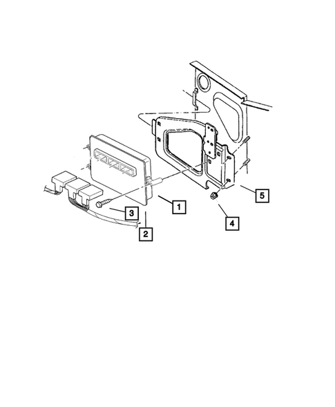 Single Board Engine Controllers for 2005 Dodge Ram 2500 #1