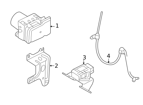 Anti-Lock Brakes for 2007 Hyundai Entourage #2