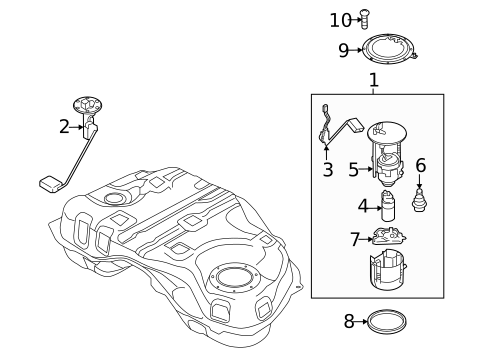 Fuel System Components for 2019 Mazda CX-5 #4
