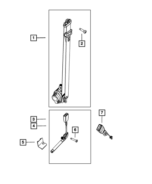 Seat Belts for 2017 Fiat 500 #0