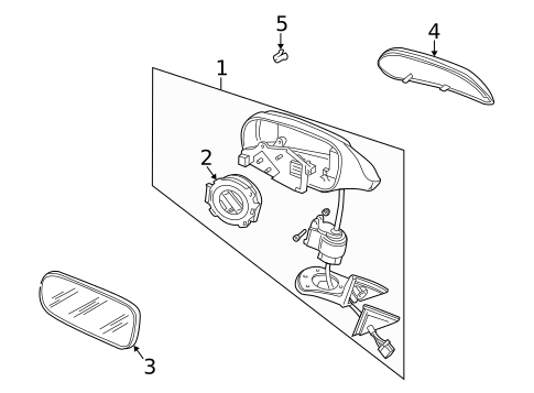 Outside Mirrors for 2005 Jaguar XKR #0