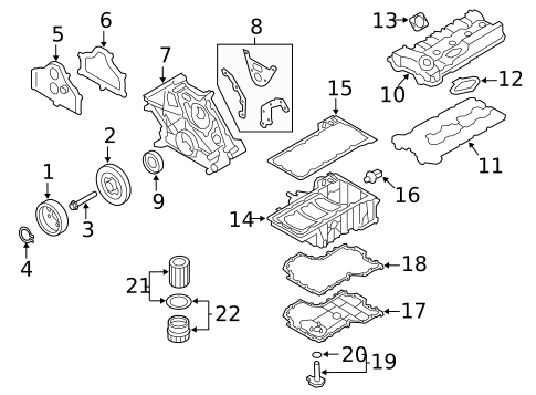 Filters for 2011 BMW X5 #1