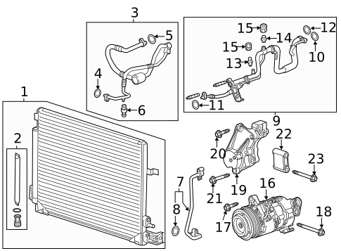 Hardware, Fasteners & Fittings for 2018 Cadillac XT5 #5