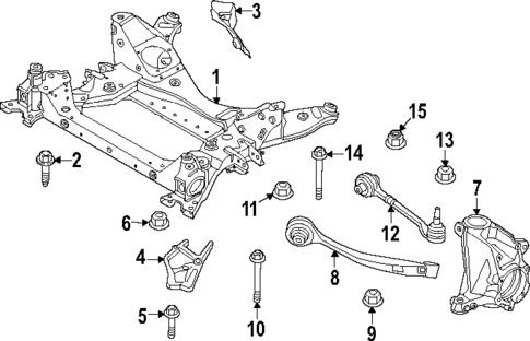 Suspension Components for 2021 BMW X3 #2