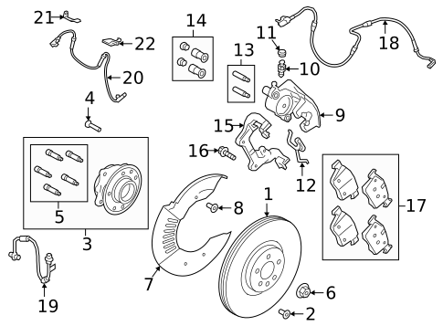 Front Brakes for 2017 Jaguar XF #3