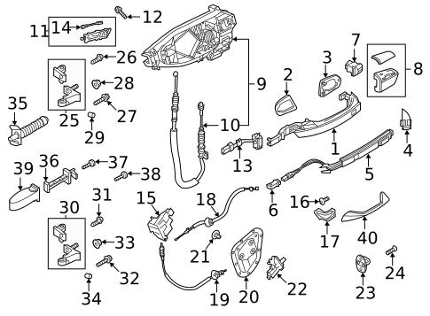 Rear Door for 2022 Audi S7 Sportback #1