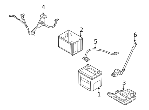 Battery for 2013 Kia Soul #0