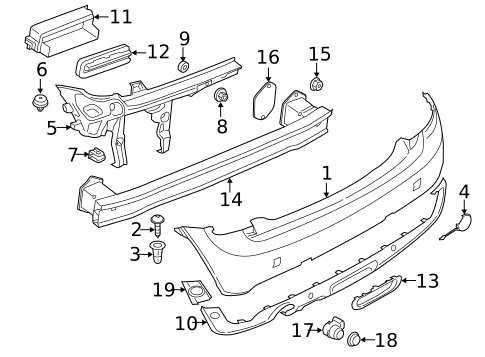 Parking Aid for 2020 Mini Cooper #2