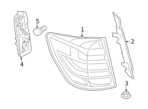 Tail Lamps for 2015 BMW X3 #0