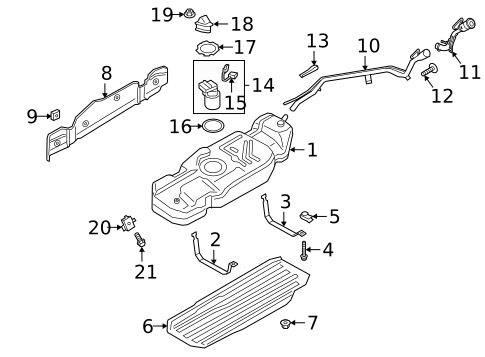 Hardware, Fasteners & Fittings for 2018 Lincoln Navigator #0