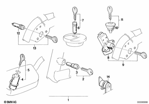 Locks for 1993 BMW-Motorrad K 1100 LT #4