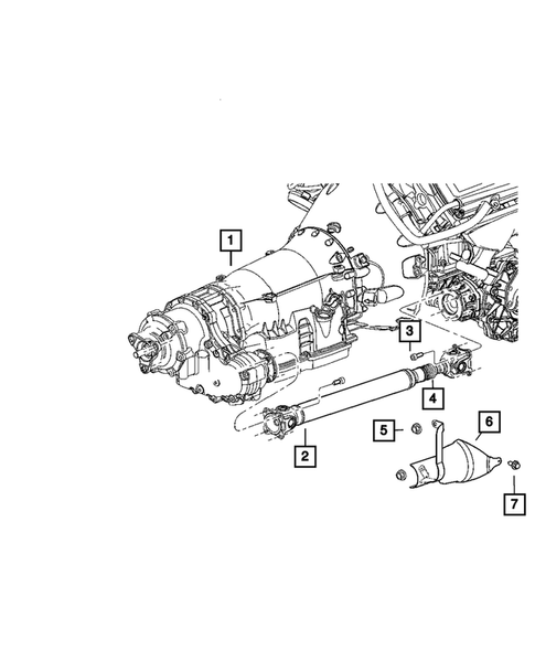 Drive Shaft for 2011 Dodge Charger #1