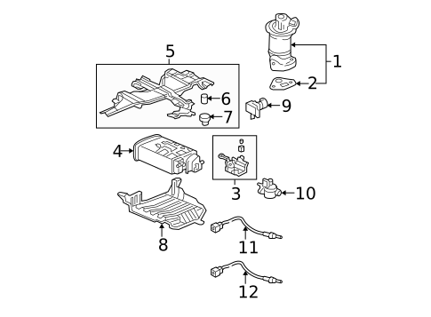 Powertrain Control for 2003 Acura MDX #0