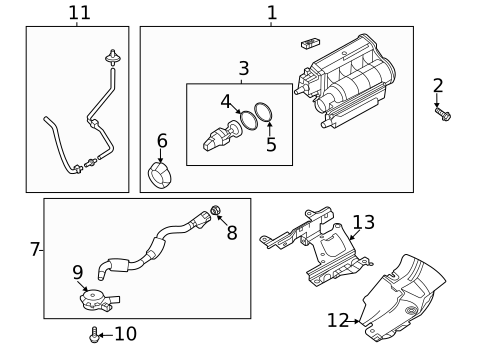 Emission Components for 2021 Mazda CX-3 #2