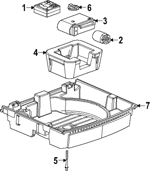 Jack & Components for 2020 Cadillac XT4 #1