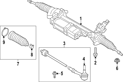 Steering Gear & Linkage for 2023 BMW XM #0