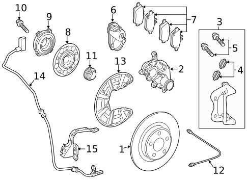 Brake Components for 2018 Mercedes-Benz SLC 300 #0