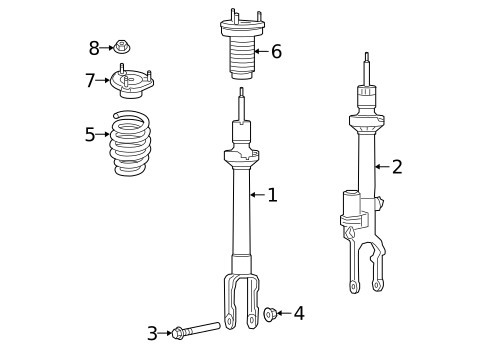 Shocks & Components for 2019 Mercedes-Benz G 63 AMG® #1