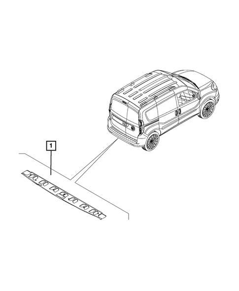 Panels - Moldings - Scuff Plates, Pillar, Cowl, 1/4 Panel Trim and Cargo Covers for 2022 Ram ProMaster City #4