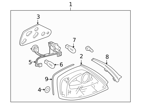 Combination Lamps for 2005 INFINITI Q45 #0