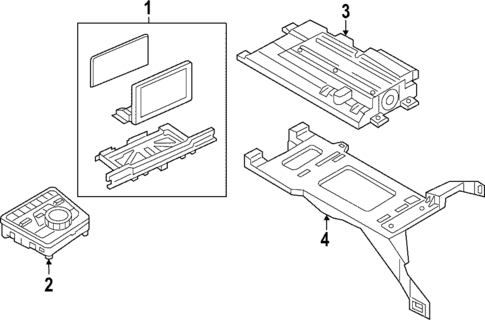 Navigation System for 2017 Audi A4 allroad #0