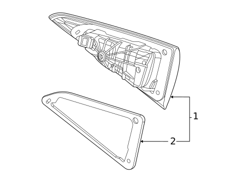 Tail Lamps for 2021 Mercedes-Benz GLE 53 AMG® SUV #0